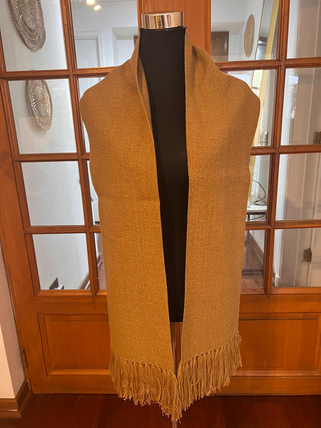Handcrafted Fringed Scarf