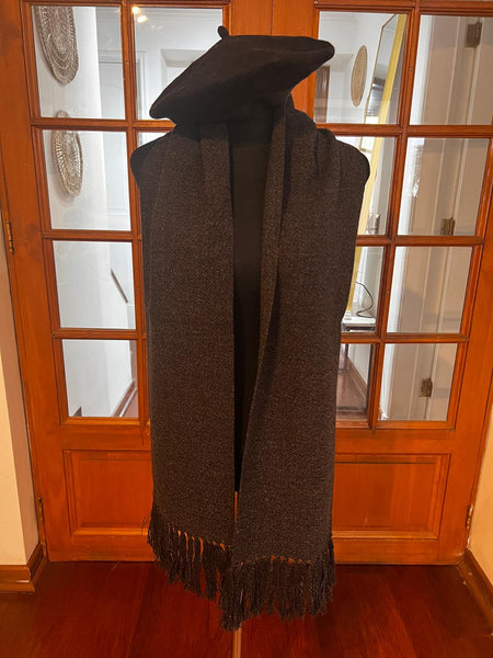 Handcrafted Fringed Scarf