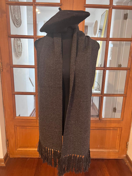 Handcrafted Fringed Scarf