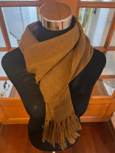 Handcrafted Fringed Scarf