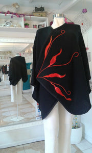 Ruana Felt Embroidery