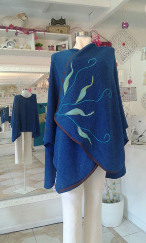 Ruana Felt Embroidery