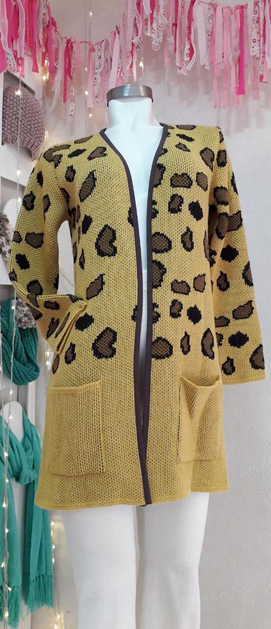 Jacquard Cardigan