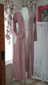 Knitting Long Cardigan