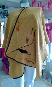 Ruana Felt Embroidery