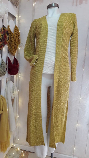 Knitting Long Cardigan
