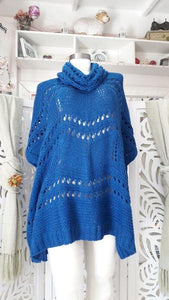 Cotton Turtleneck Women's Sweater