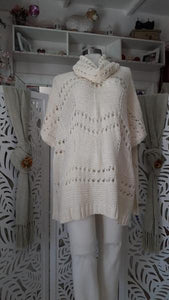 Cotton Turtleneck Women's Sweater
