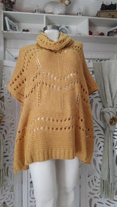 Cotton Turtleneck Women's Sweater